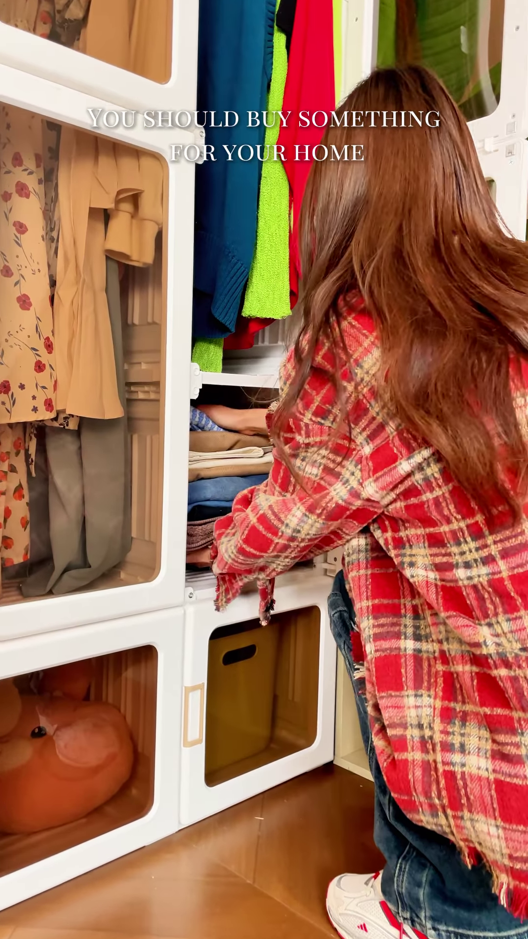 Fold, Flip, Organize! 🧺✨ The Ultimate Storage Rack for Every Home 🏡