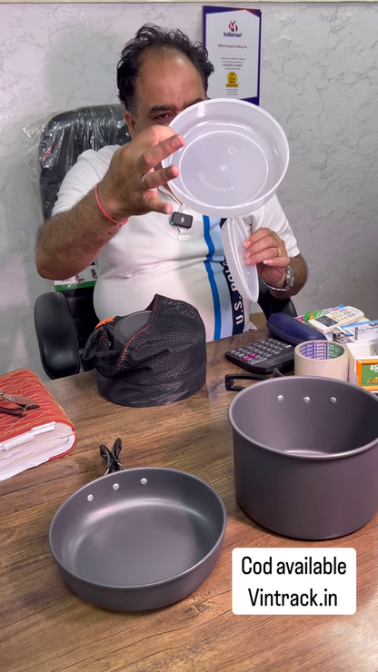 Ultimate Outdoor Cooking Combo Set 🍳🔥 – Compact, Convenient & Reliable