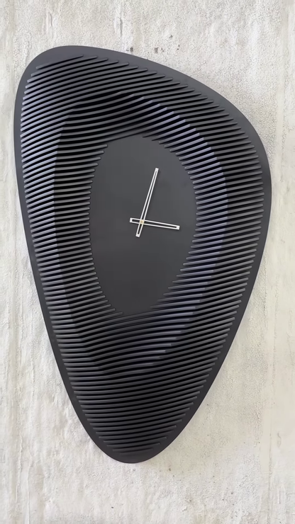 Timeless Elegance ⏰🖤 Modern Wall Clock That Makes a Statement