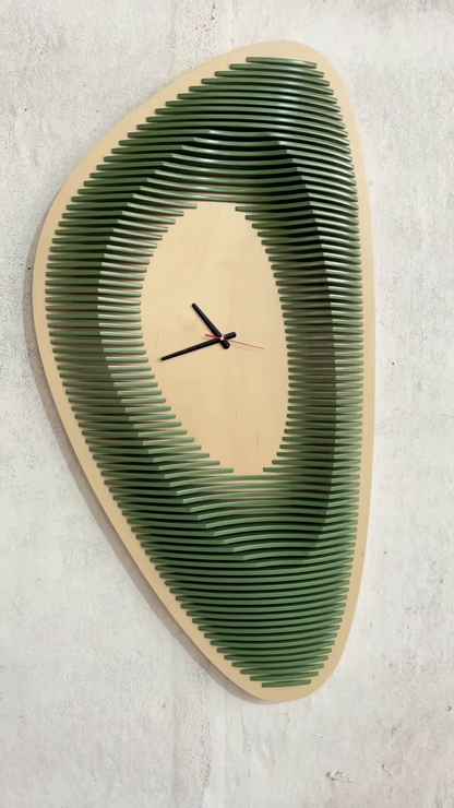 Timeless Elegance ⏰🖤 Modern Wall Clock That Makes a Statement