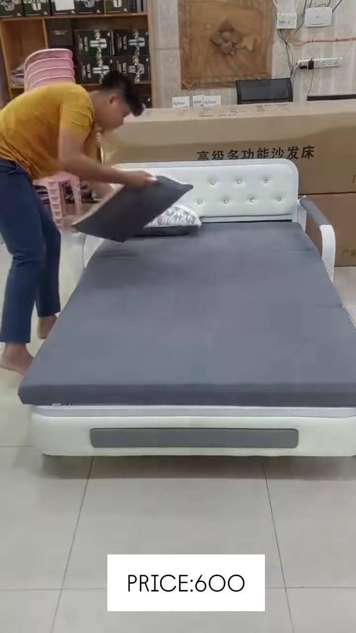 🛋️ Compact Sofa Bed – Style Meets Functionality! ✨