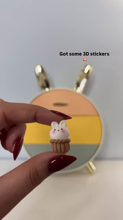 🐰 Cute Meets Functional: Multi-Color Bunny Drawer Organizer! 🌈
