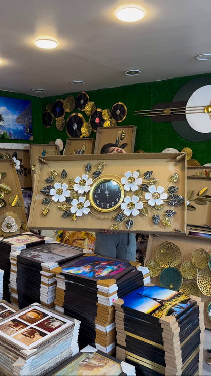 🕒🌸 Timeless Art: Elevate Your Home with Statement Clocks & Kinetic Design! ✨