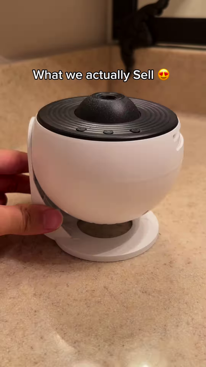 Professional Smart Galaxy Star Projector with Dynamic Nebula Effects and Integrated Touch Controls
