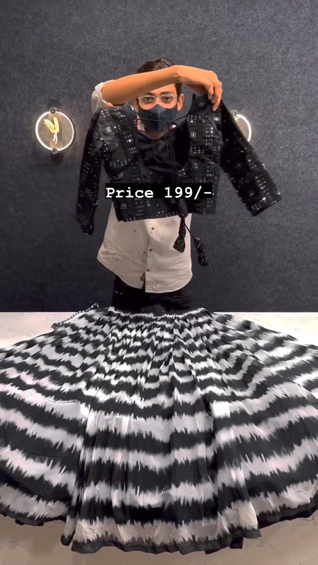 DESIGNER HEAVY FANCY GEORGETTE LEHENGAS