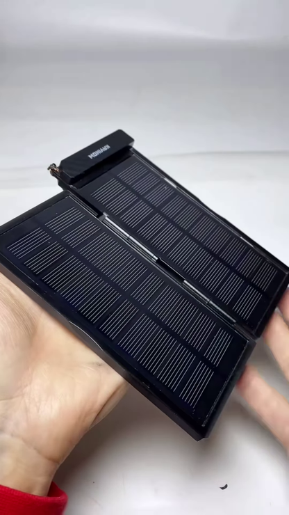 Ultra-Portable High-Efficiency Foldable Solar Panel Charger for Outdoor Travel, Camping, and Emergency Backup