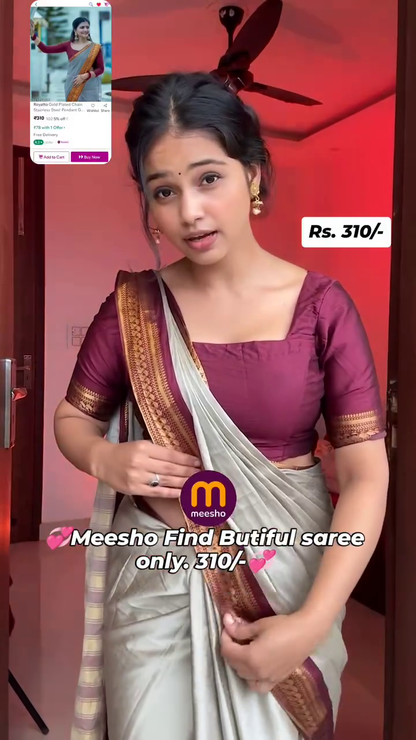 NEW ELEGENT DESIGNER SILK SAREES