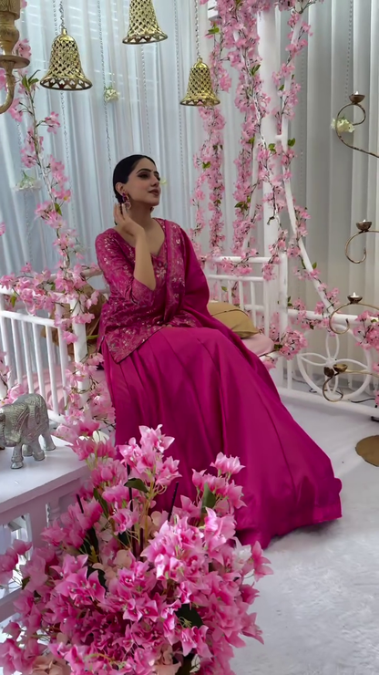 Sovereign pink lehenga choli set