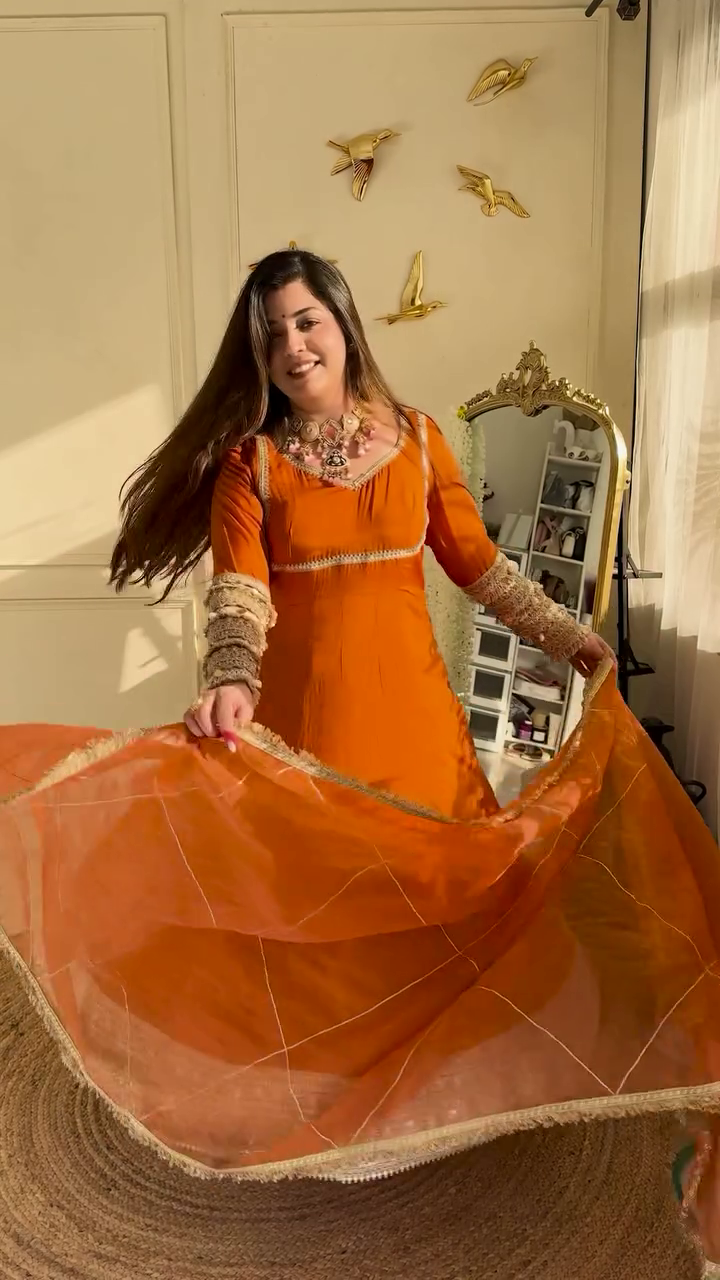 Partywear Designer Georgette Embroidery Sequence Gown